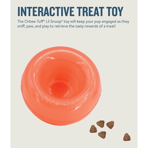 Planet Dog Orbee Lil' Snoop Red Dog Toy - Poudre Pet & Feed Supply 3